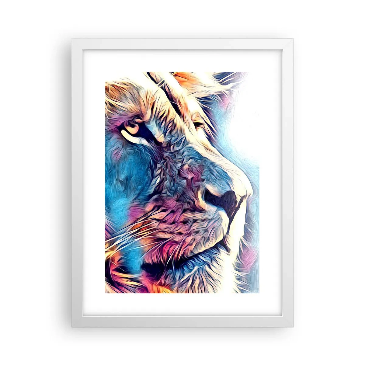 Poster in einem weißen Rahmen - Die Weisheit der Natur - 30x40 cm