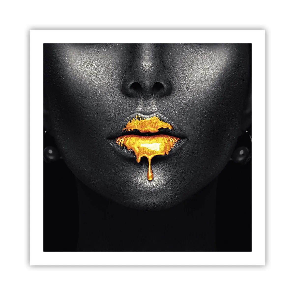 Poster - Goldmaul - 60x60 cm