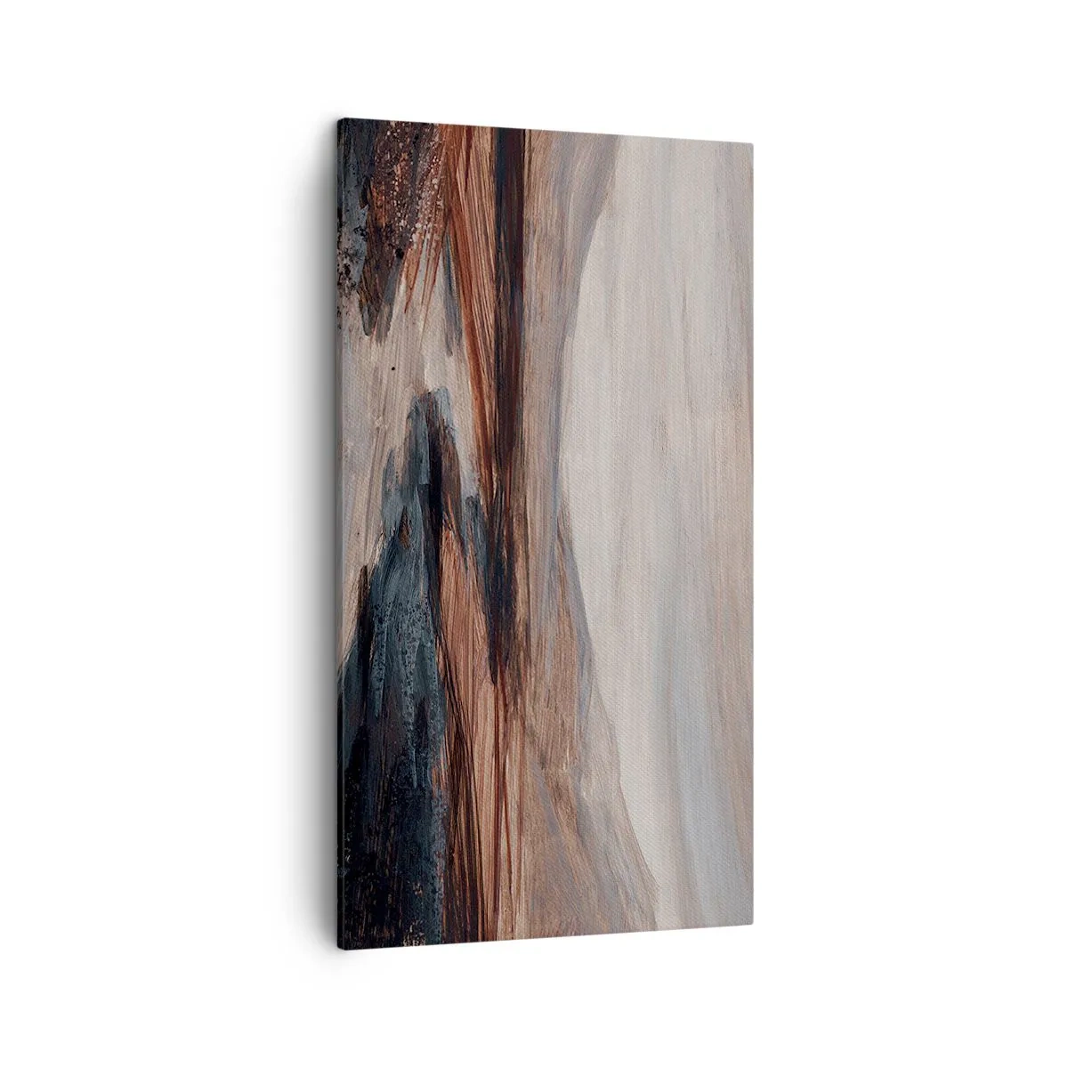 Bild auf Leinwand - Leinwandbild - Ruhiges Tal - 45x80 cm