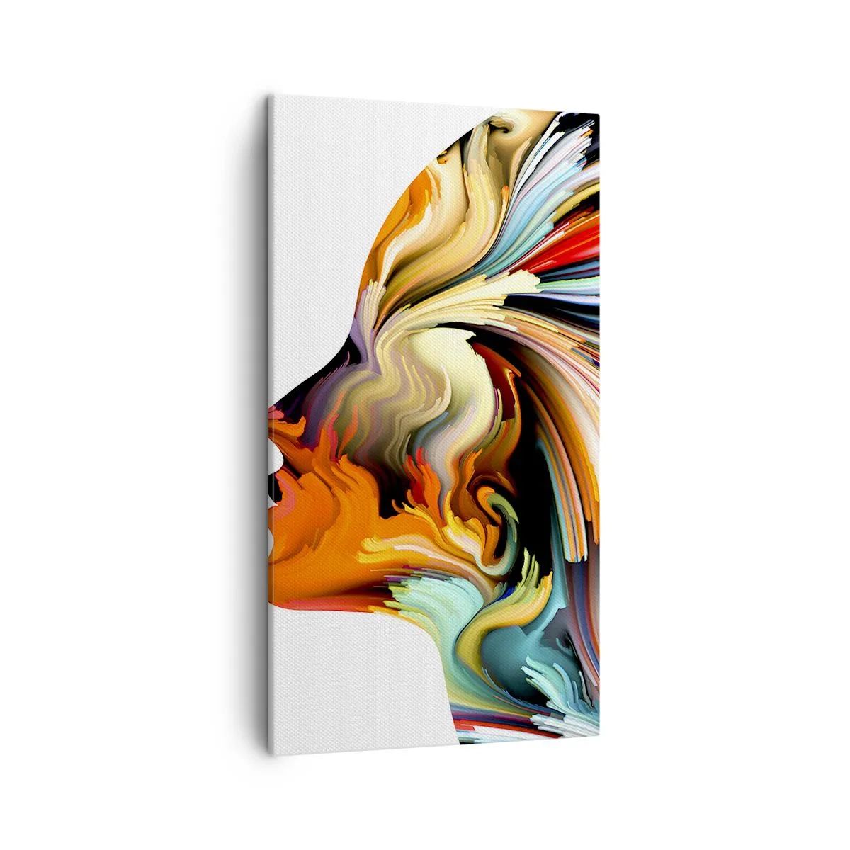 Bild auf Leinwand - Leinwandbild - Eine Explosion der Fantasie - 45x80 cm