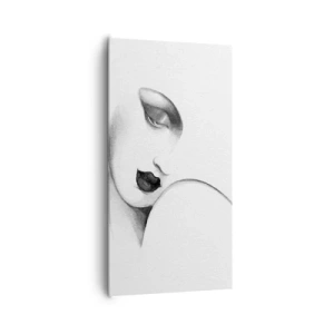 Bild auf Leinwand - Leinwandbild - Im Stil von Łempicka - 65x120 cm