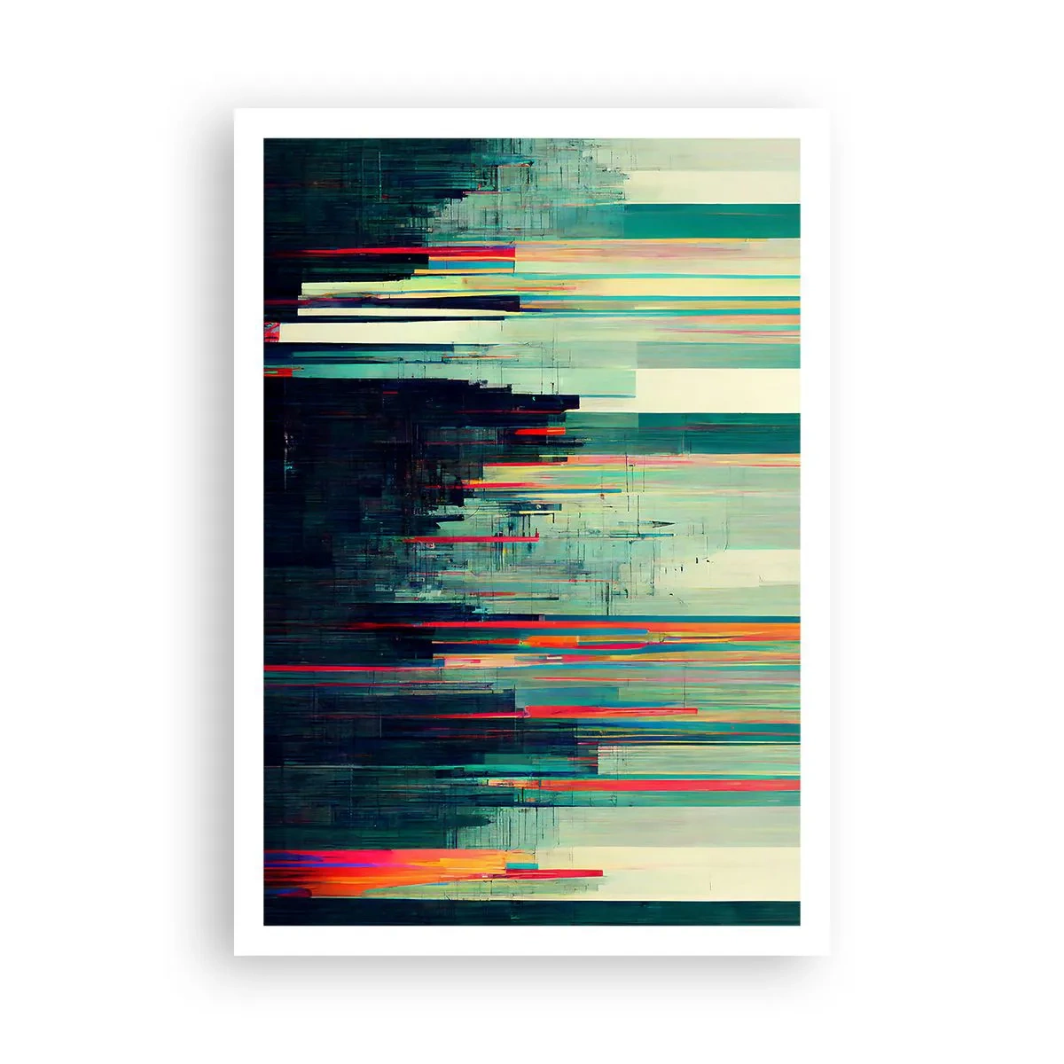 Poster - Futuristische Stadt - 70x100 cm