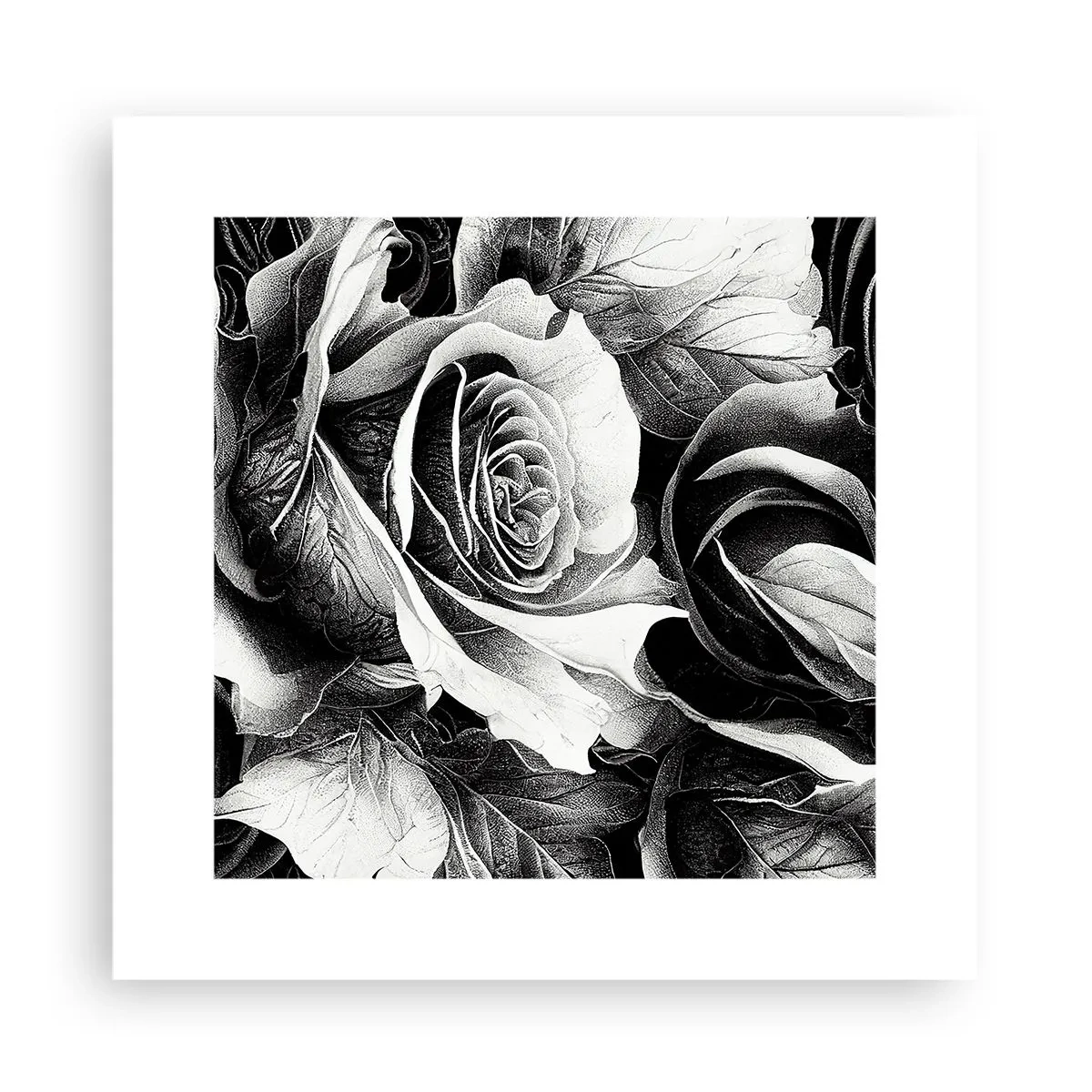 Poster - Immer Königin - 30x30 cm