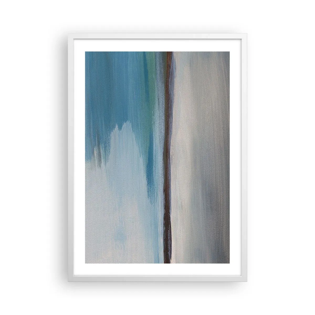 Poster in einem weißen Rahmen - Horizontale Landschaft - 50x70 cm