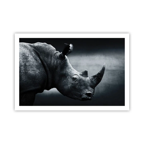 Poster - Richtiges Profil - 91x61 cm