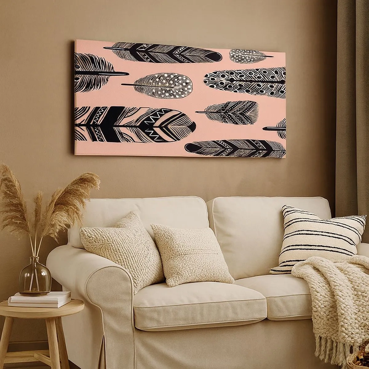 Bild auf Leinwand - Leinwandbild - Indische Sammlung - 100x40 cm