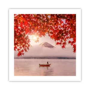 Poster - Im japanischen Klima - 50x50 cm