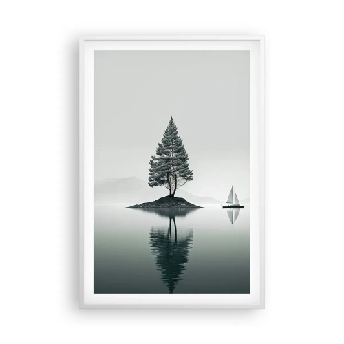 Poster in einem weißen Rahmen - Traum - 61x91 cm