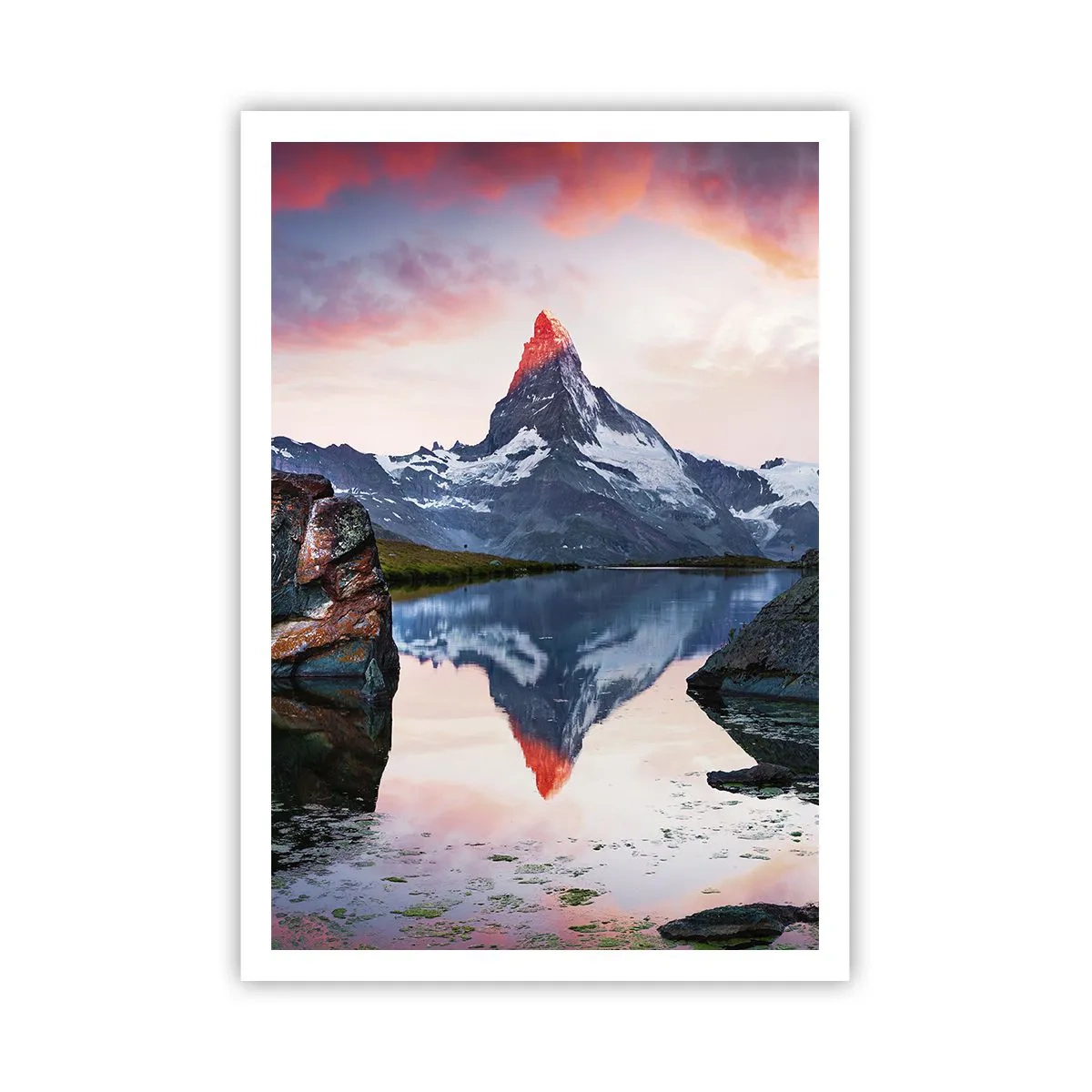 Poster - Das Herz der Berge ist heiß - 70x100 cm