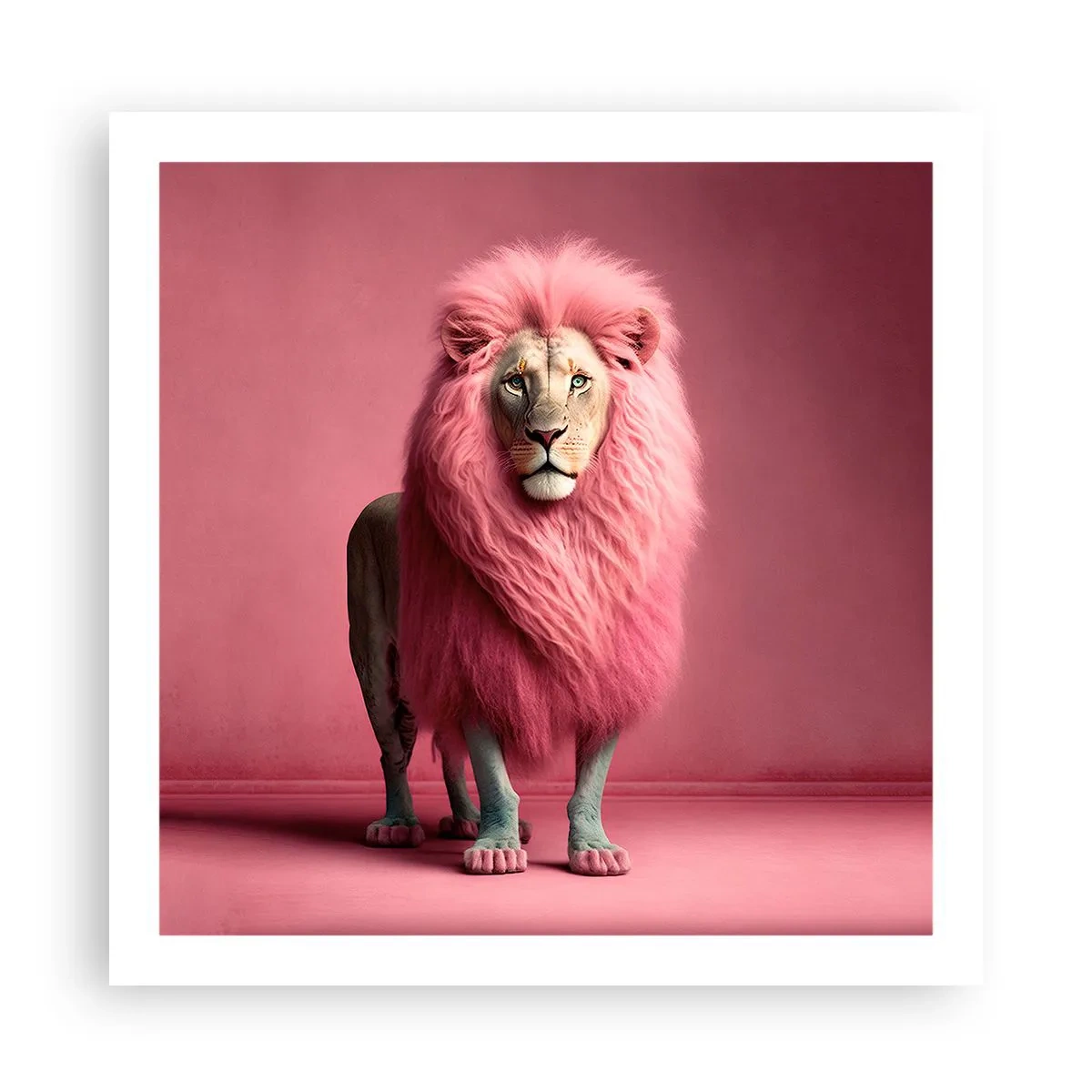 Poster - Und du hast keine Angst mehr - 60x60 cm