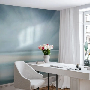 Fototapete Premium Canvas - Frieden bis zum Horizont - Hell, Stück, Himmel - 200x140 cm