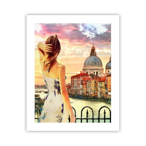 Poster - Als Abenteuer nur in ... - 40x50 cm