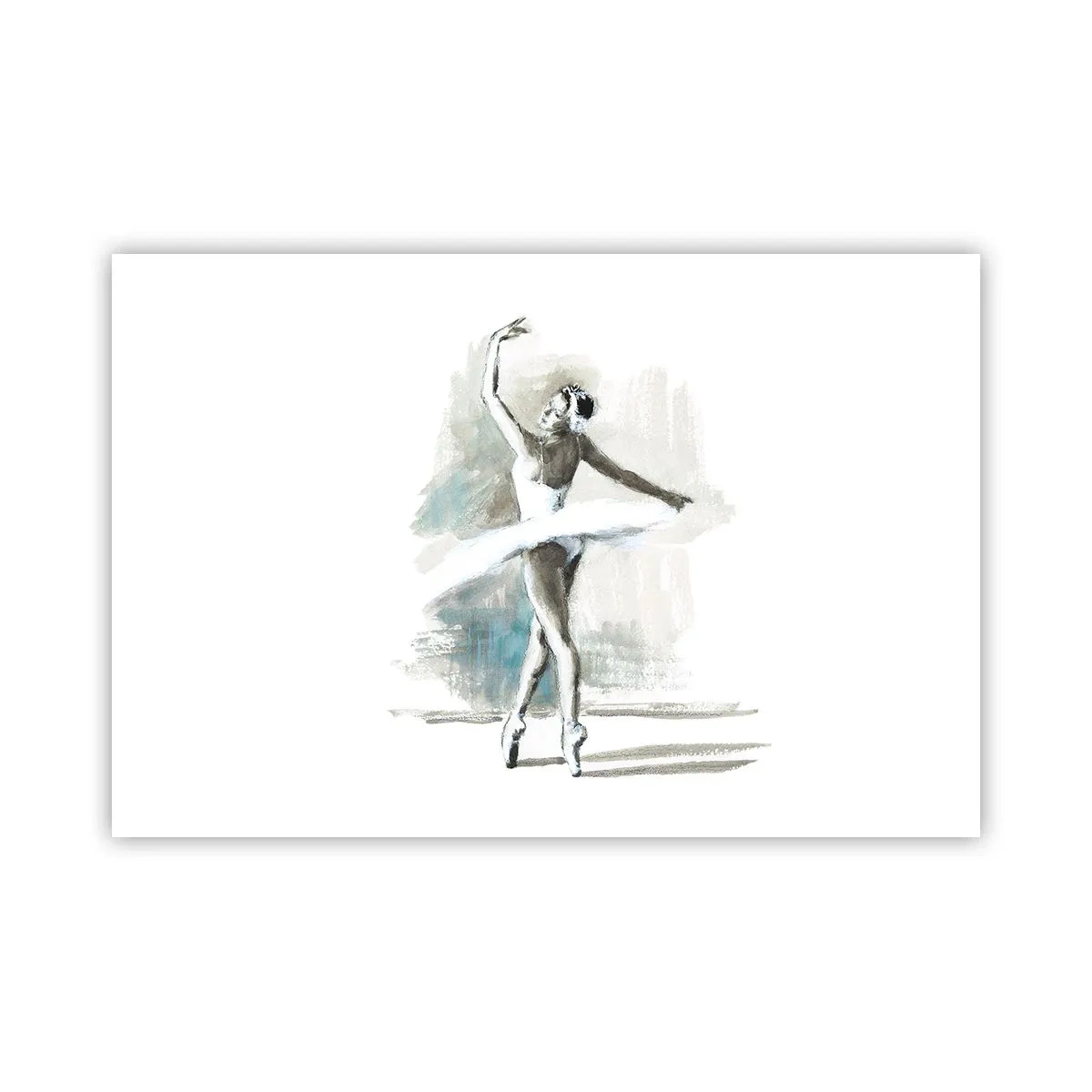 Poster - In einen Schwan verzaubert - 91x61 cm