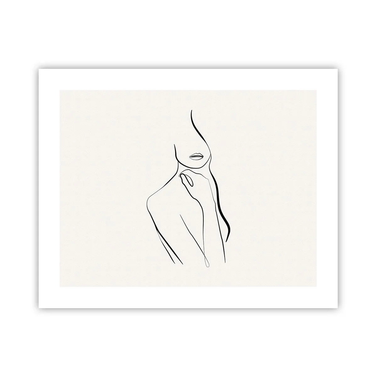 Poster - Eine Welle der Melancholie - 50x40 cm