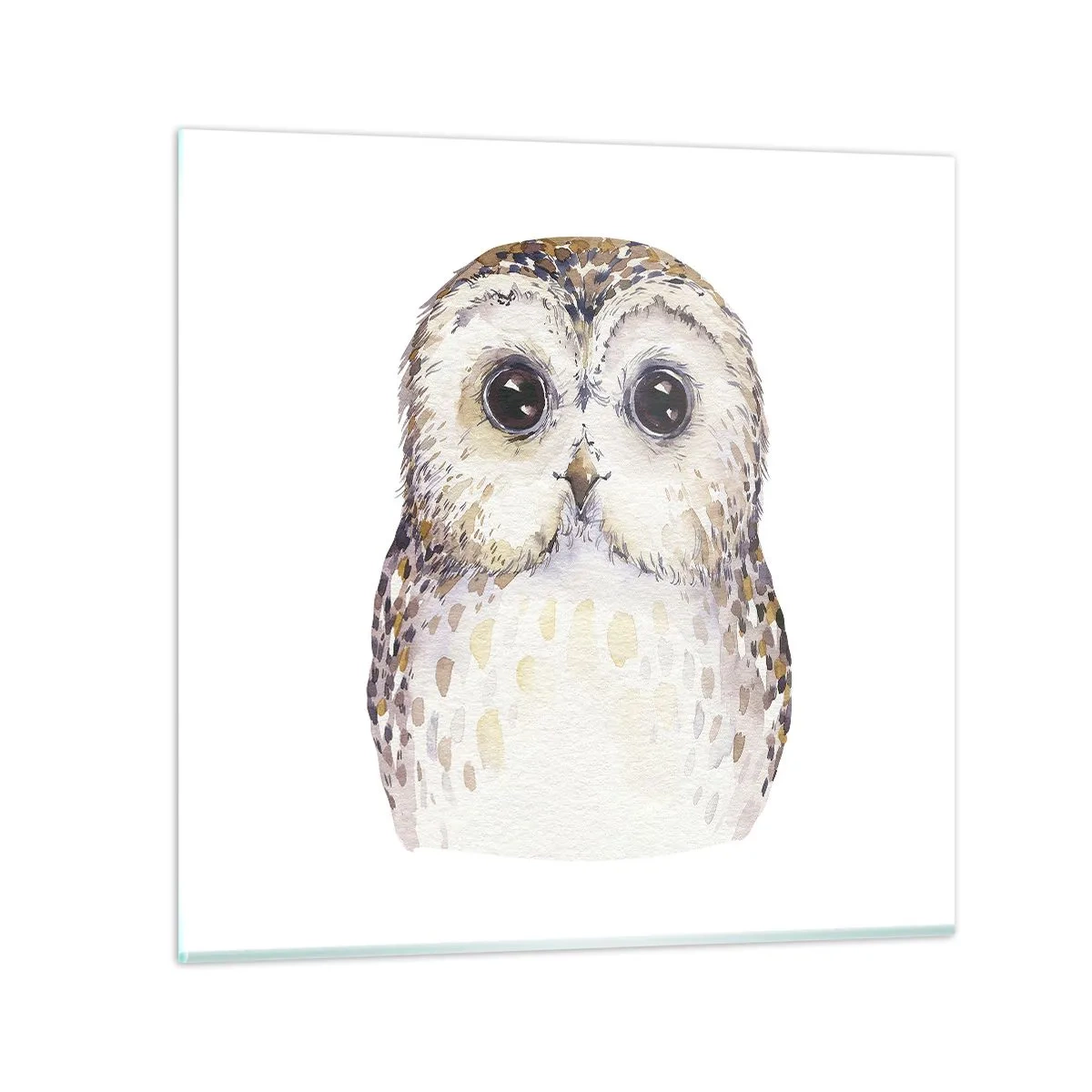 Glasbild - Bild auf glas - Schau mir in die Augen - 60x60 cm