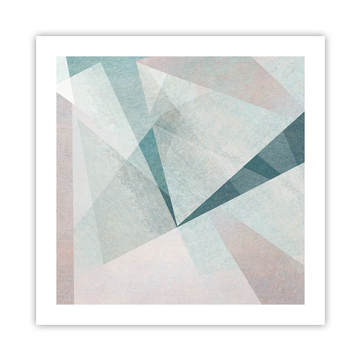 Poster - Einfach aber dynamisch - 50x50 cm