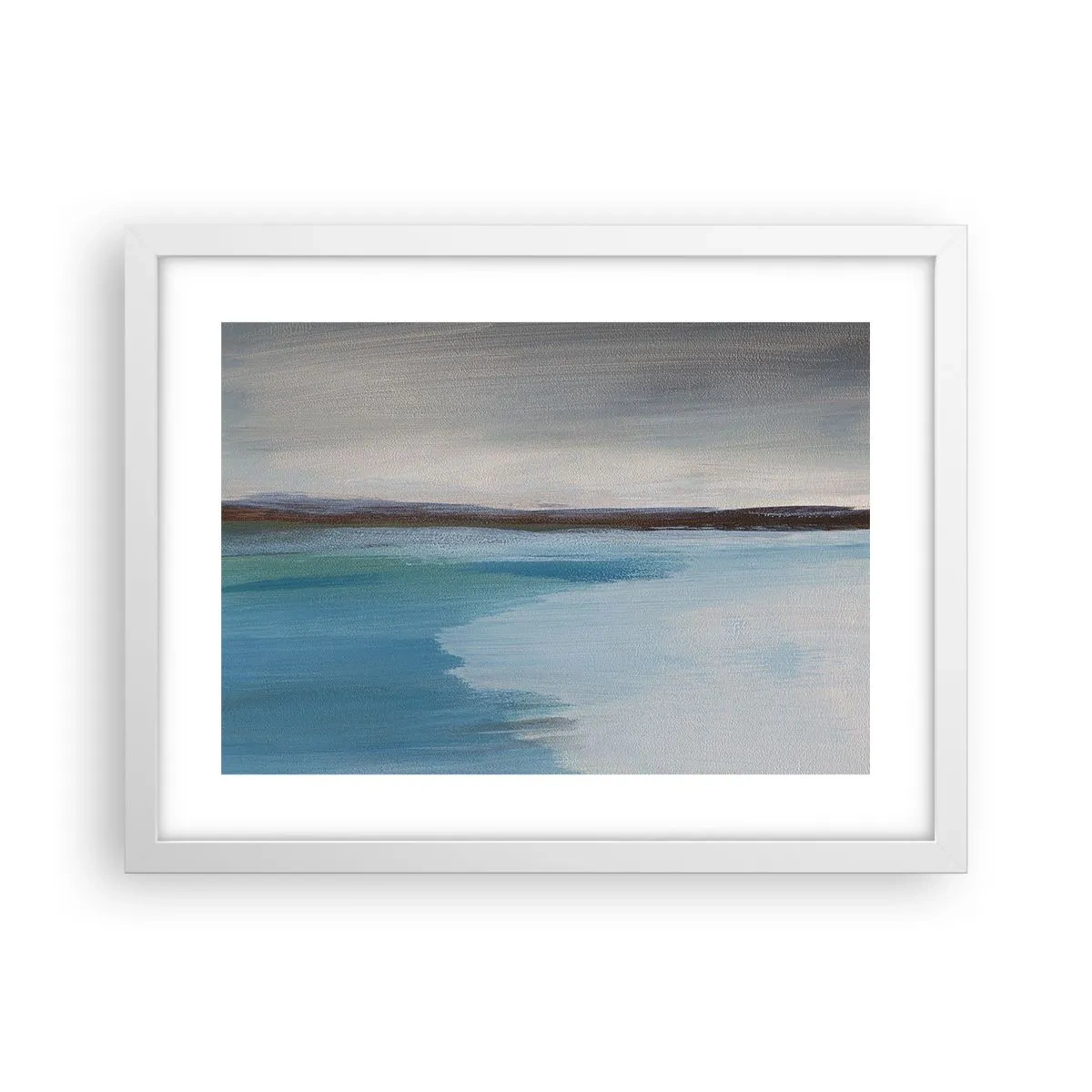 Poster in einem weißen Rahmen - Horizontale Landschaft - 40x30 cm