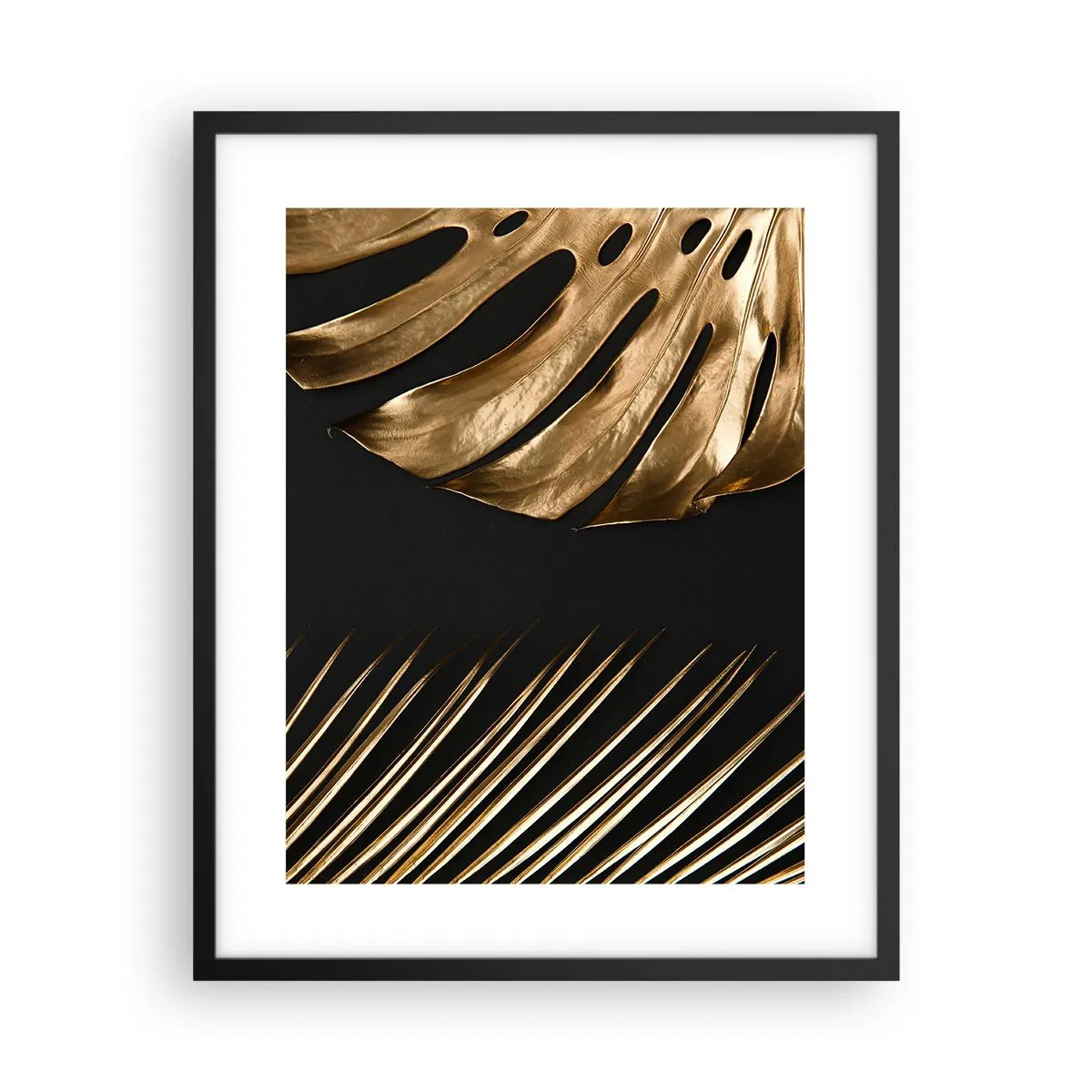 Poster in einem schwarzem Rahmen - Anders und genauso teuer - 40x50 cm