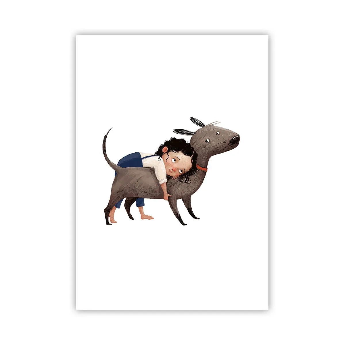 Poster - Beste Freunde - 70x100 cm