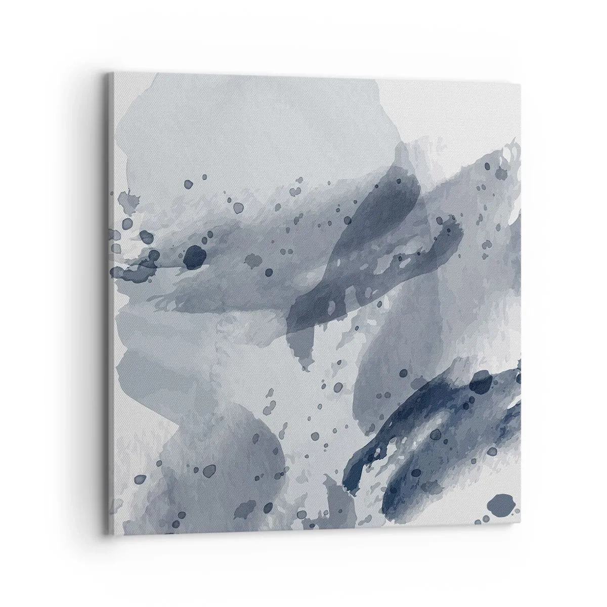 Bild auf Leinwand - Leinwandbild - Eine Studie über die Natur des Wassers - 70x70 cm