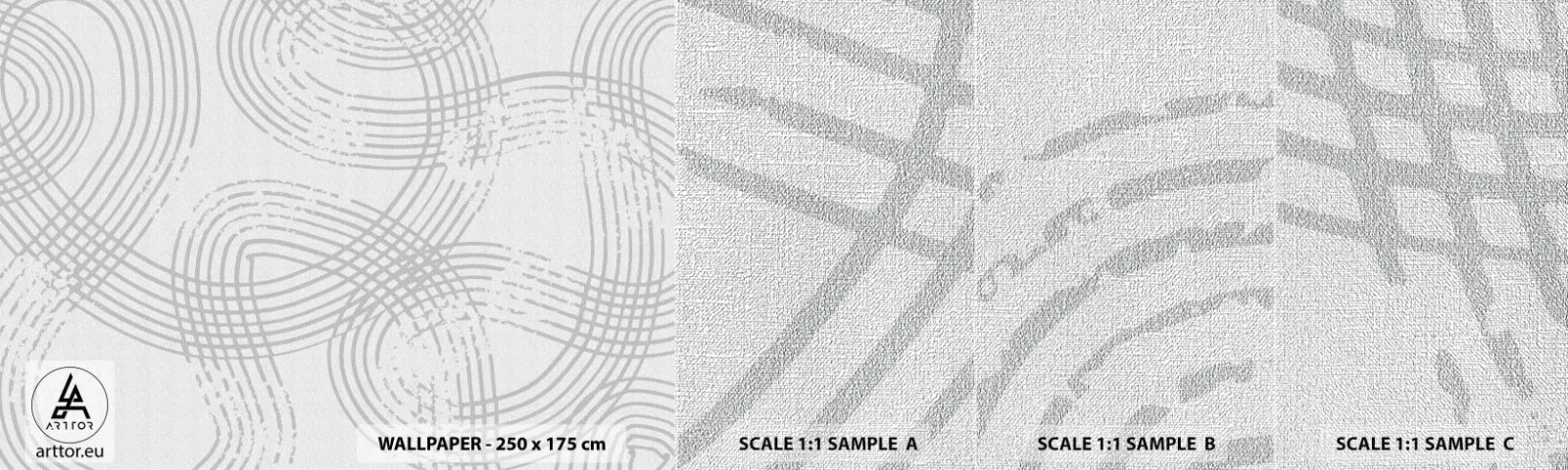 Fototapeten Muster Premium Canvas - Es gibt keinen einfachen Weg - Minimalismus, Stück, Hell - 100x30 cm
