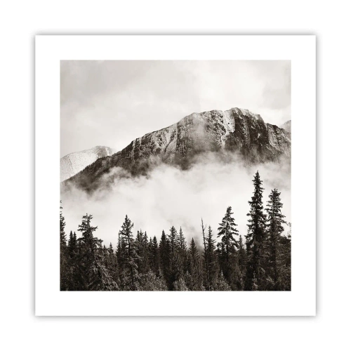 Poster - Lineal aus Granit - 40x40 cm