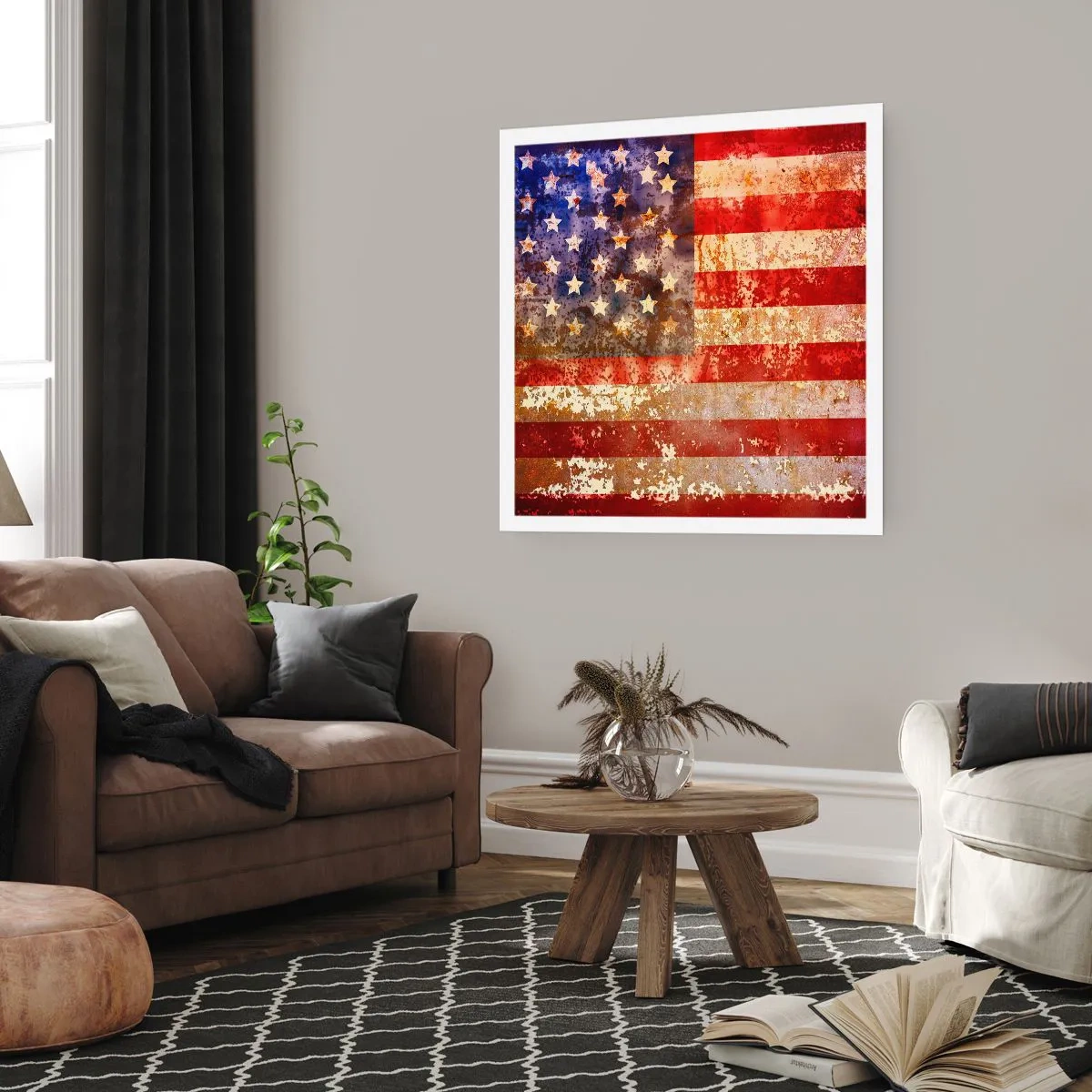 Poster - Ruhm verblasst nicht - 40x40 cm