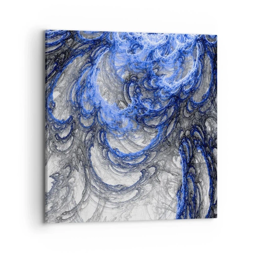 Bild auf Leinwand - Leinwandbild - Die Geburt einer Welle - 70x70 cm