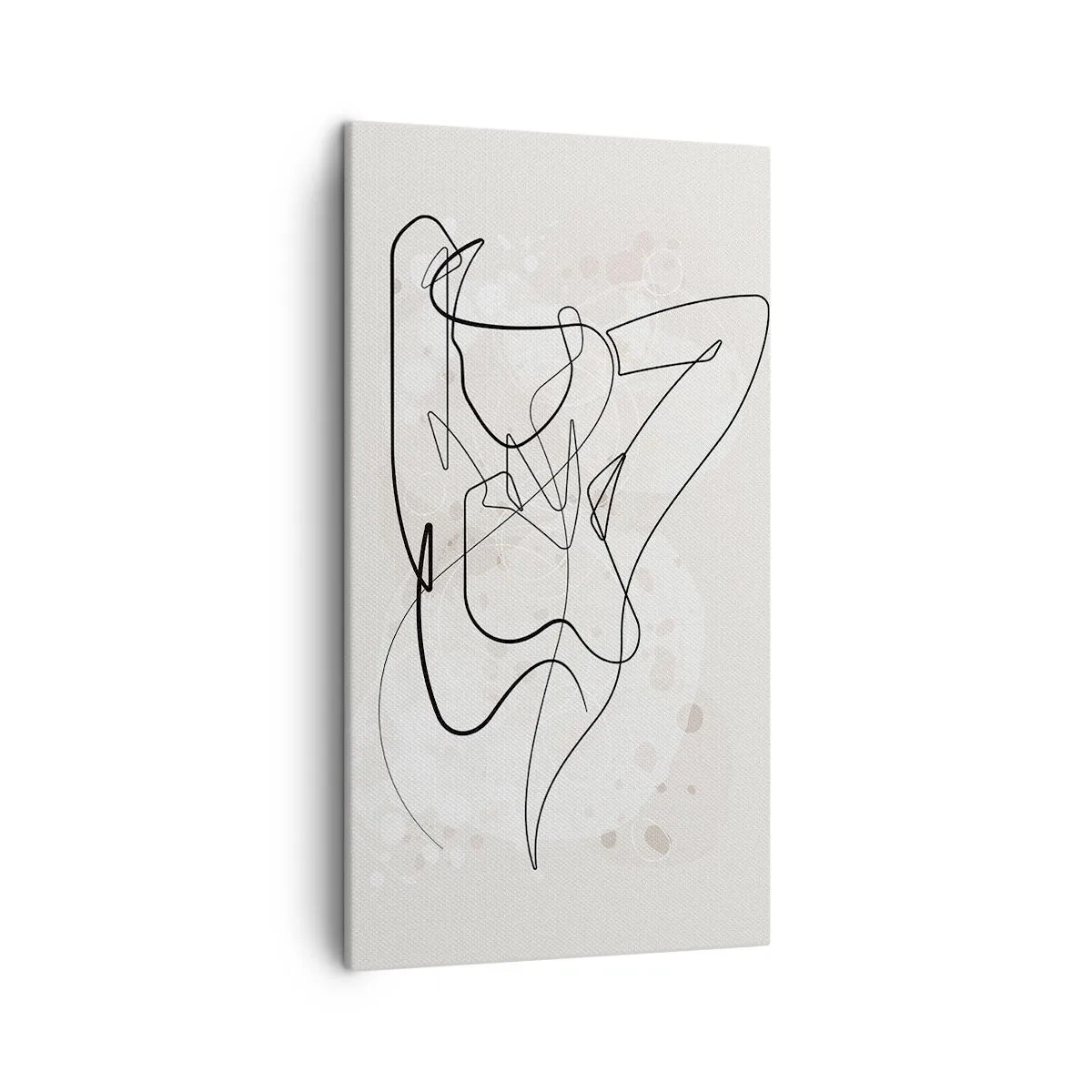 Bild auf Leinwand - Leinwandbild - Die Kunst der Verführung - 45x80 cm