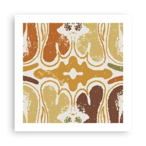 Poster - Sentimentale Abstraktion - 50x50 cm