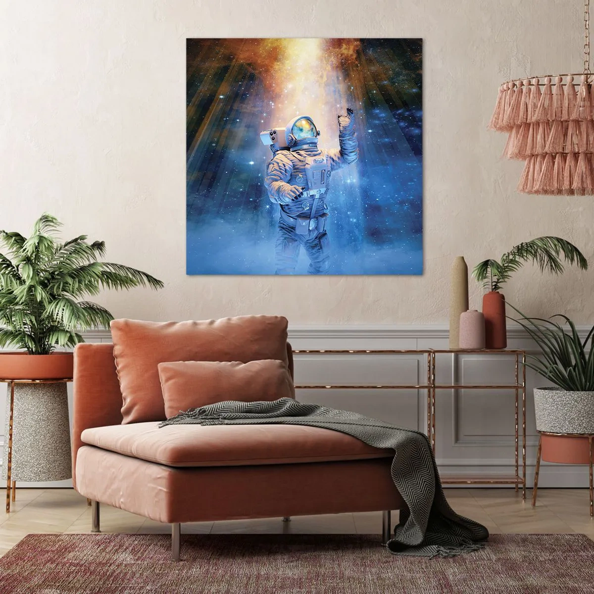 Bild auf Leinwand - Leinwandbild - Endlich am Ende - 30x30 cm