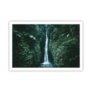 Poster - Tropisches Spa - 91x61 cm