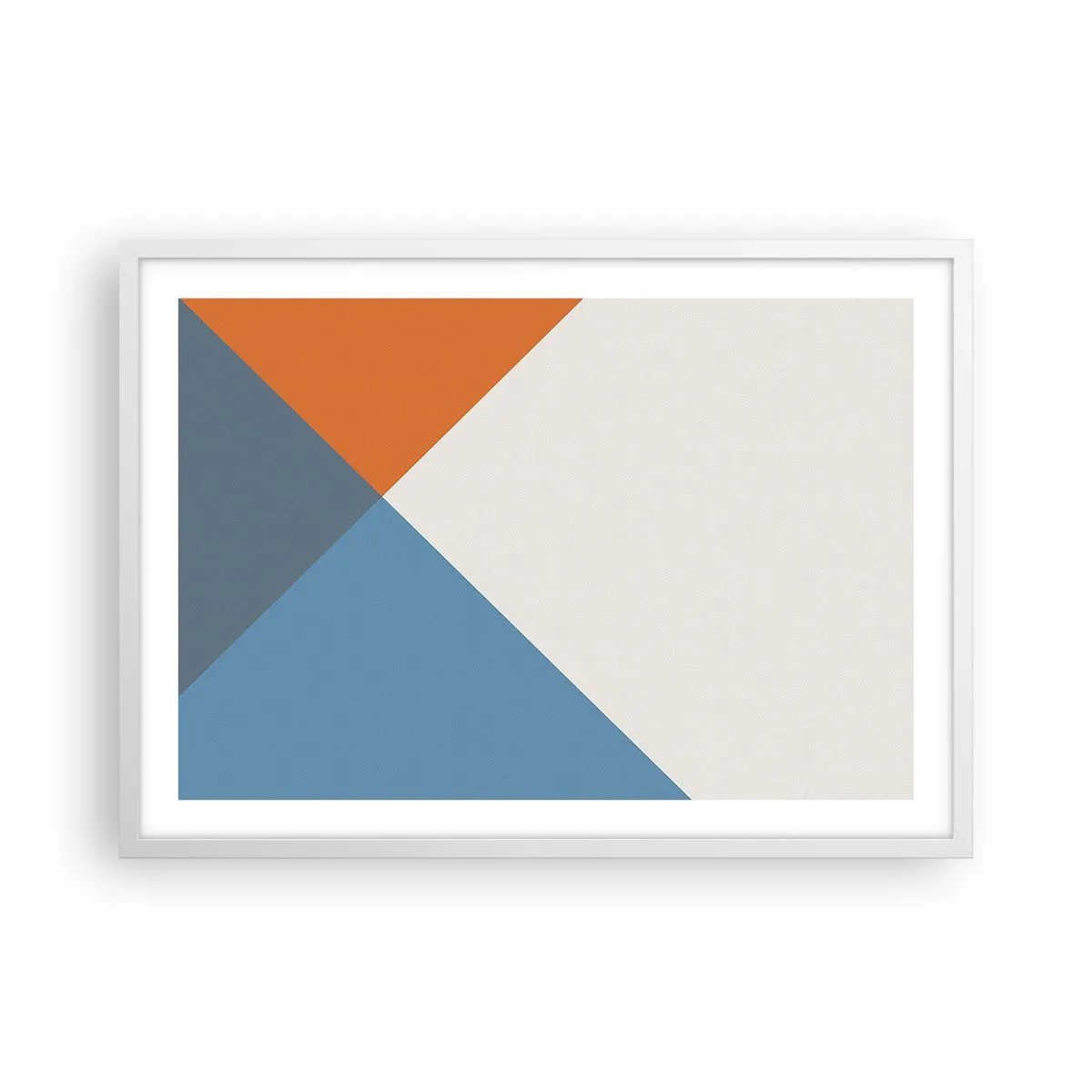 Poster in einem weißen Rahmen - In einem Winkel… - 70x50 cm