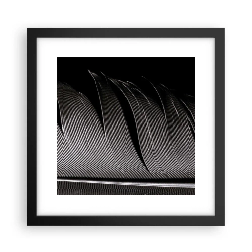 Poster in einem schwarzem Rahmen - Stift – ein wunderbares Design - 30x30 cm