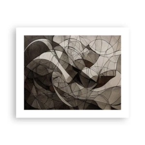 Poster - Zirkulation von Erdfarben - 50x40 cm