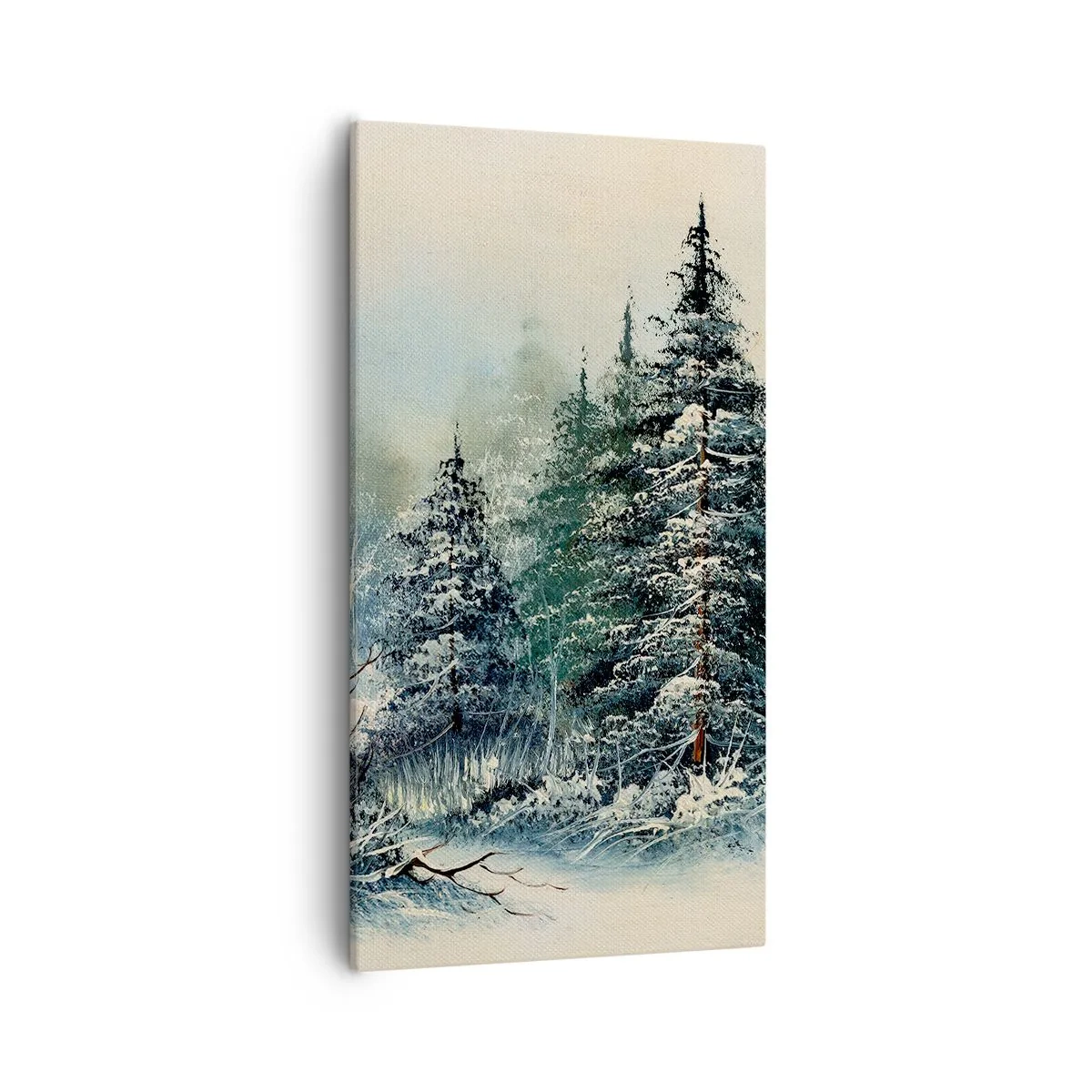 Bild auf Leinwand - Leinwandbild - Bereit für Weihnachten - 55x100 cm