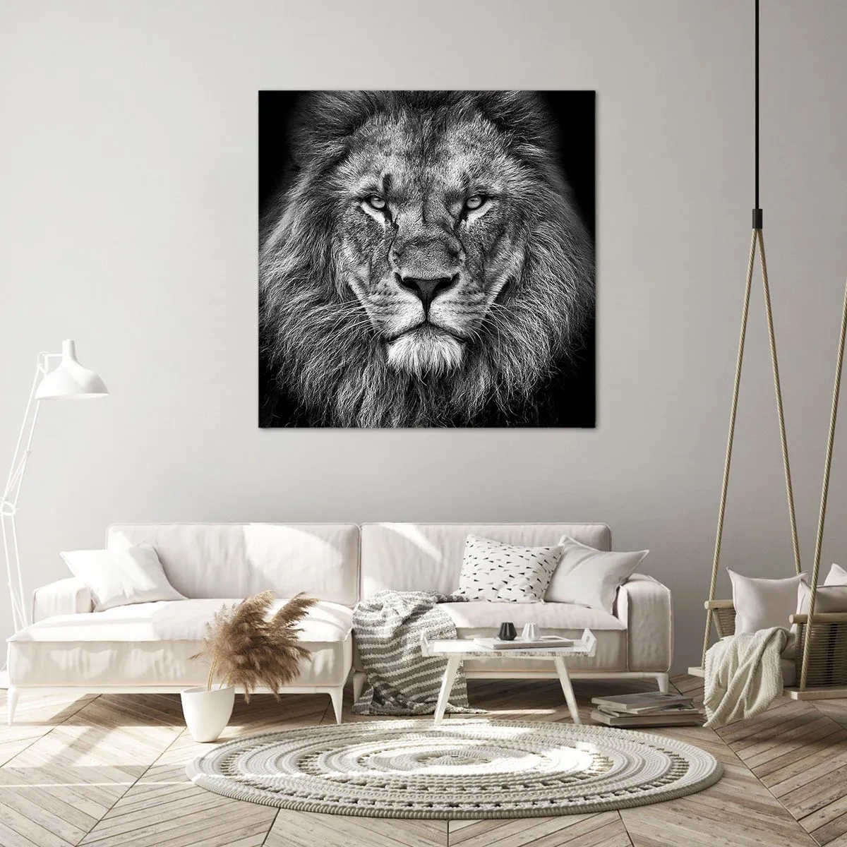 Bild auf Leinwand - Leinwandbild - Im Krönungsgewand - 50x50 cm