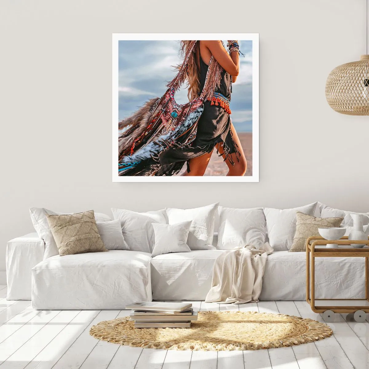 Poster - Das Mädchen des Schamanen - 60x60 cm