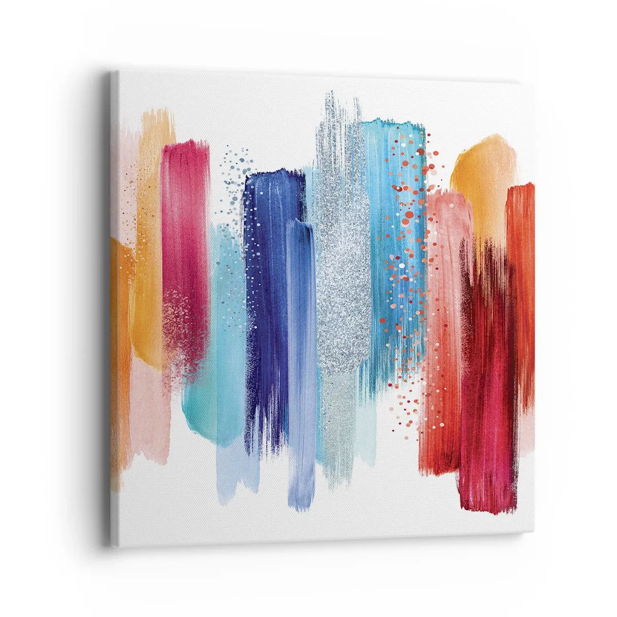 Bild auf Leinwand - Leinwandbild - Auf und ab - 40x40 cm