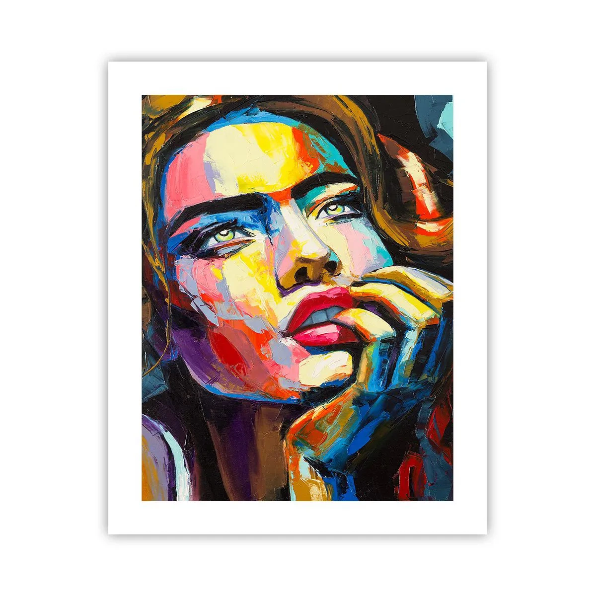Poster - Träume fliegen am Himmel wie Vögel - 40x50 cm