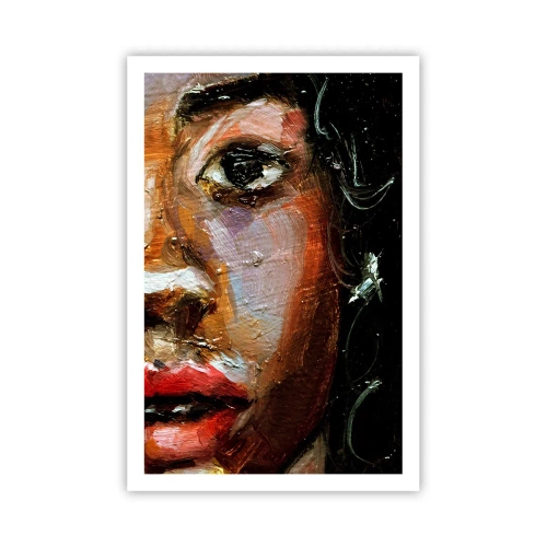 Poster - Schwarz und Glanz - 61x91 cm