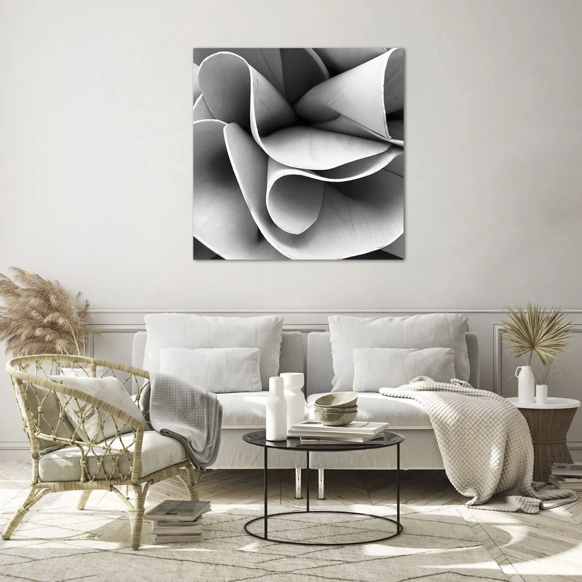 Glasbild - Bild auf glas - Es passiert im Weltraum - 50x50 cm