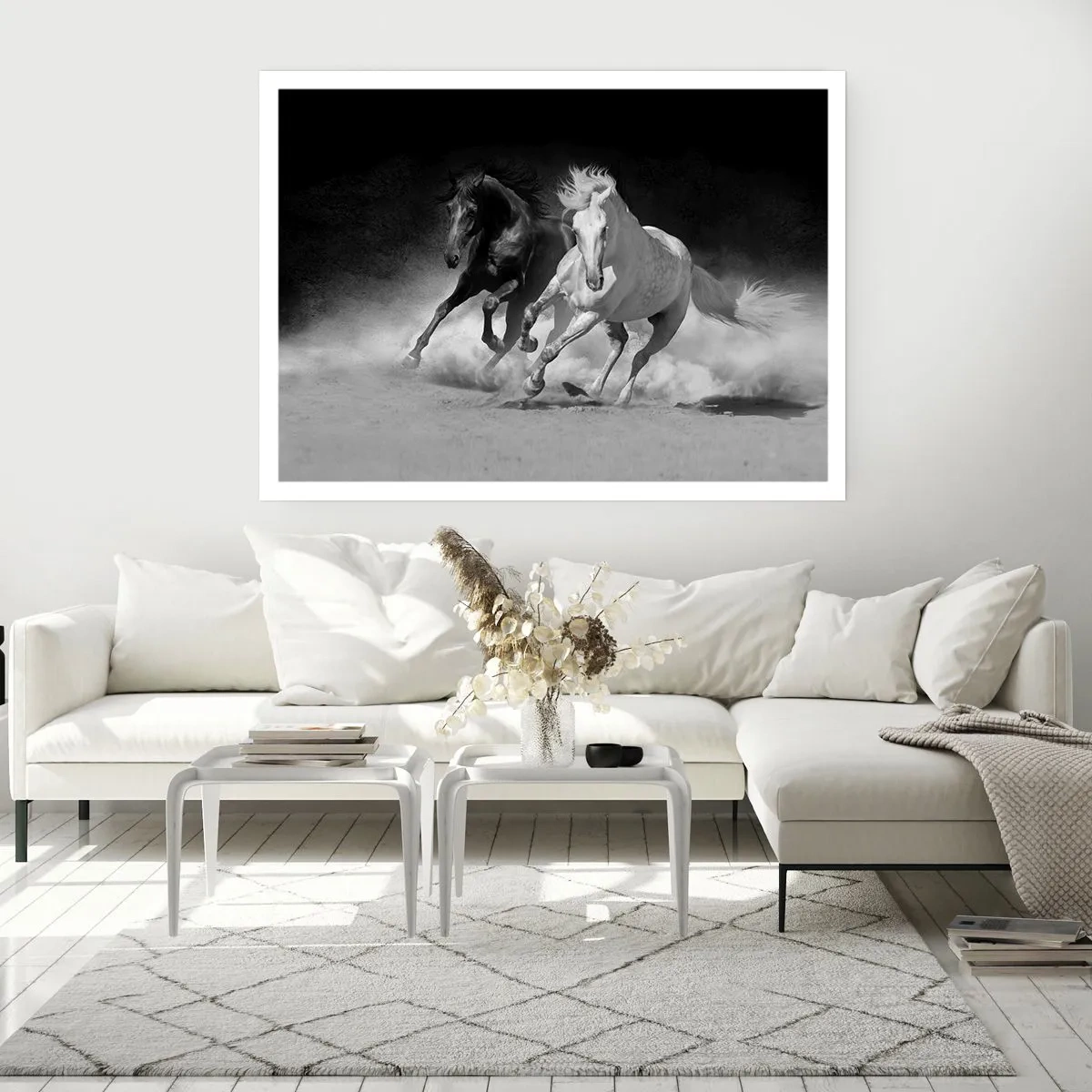Poster - Galopp der Freiheit - 50x40 cm