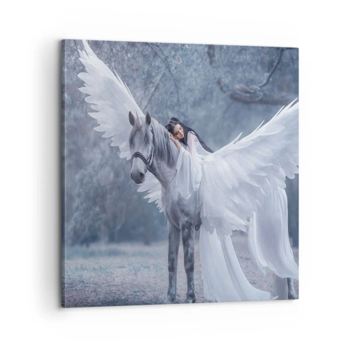 Bild auf Leinwand - Leinwandbild - Ein inspirierter Moment - 60x60 cm