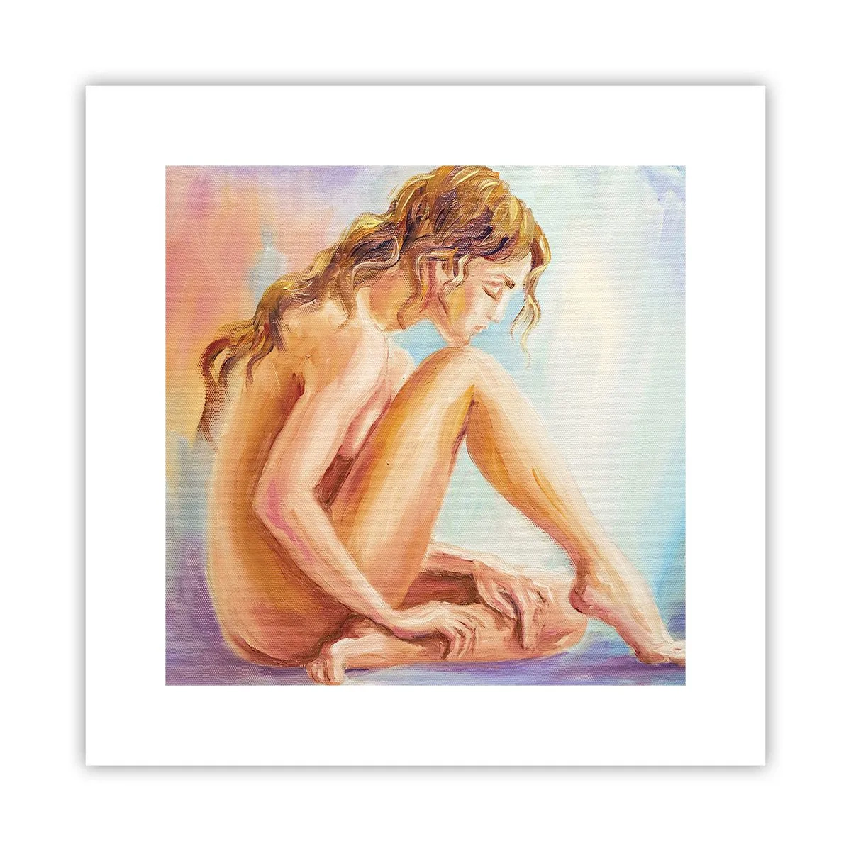 Poster - Akt der Jugend - 30x30 cm