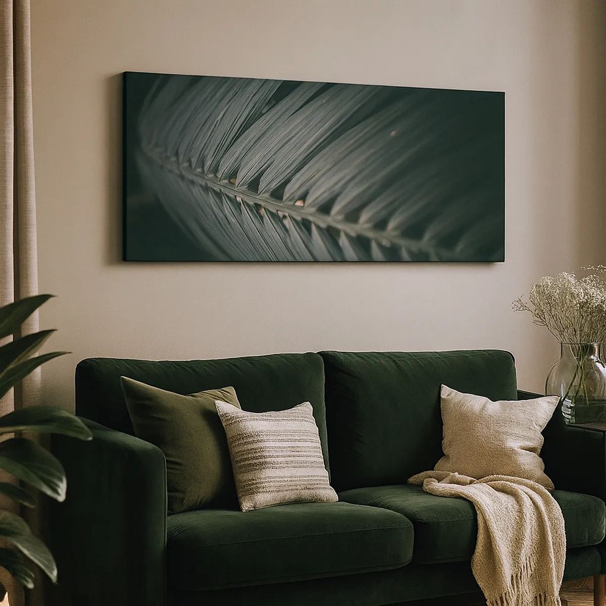 Bild auf Leinwand - Leinwandbild - Die Präzision der Natur - 30x30 cm