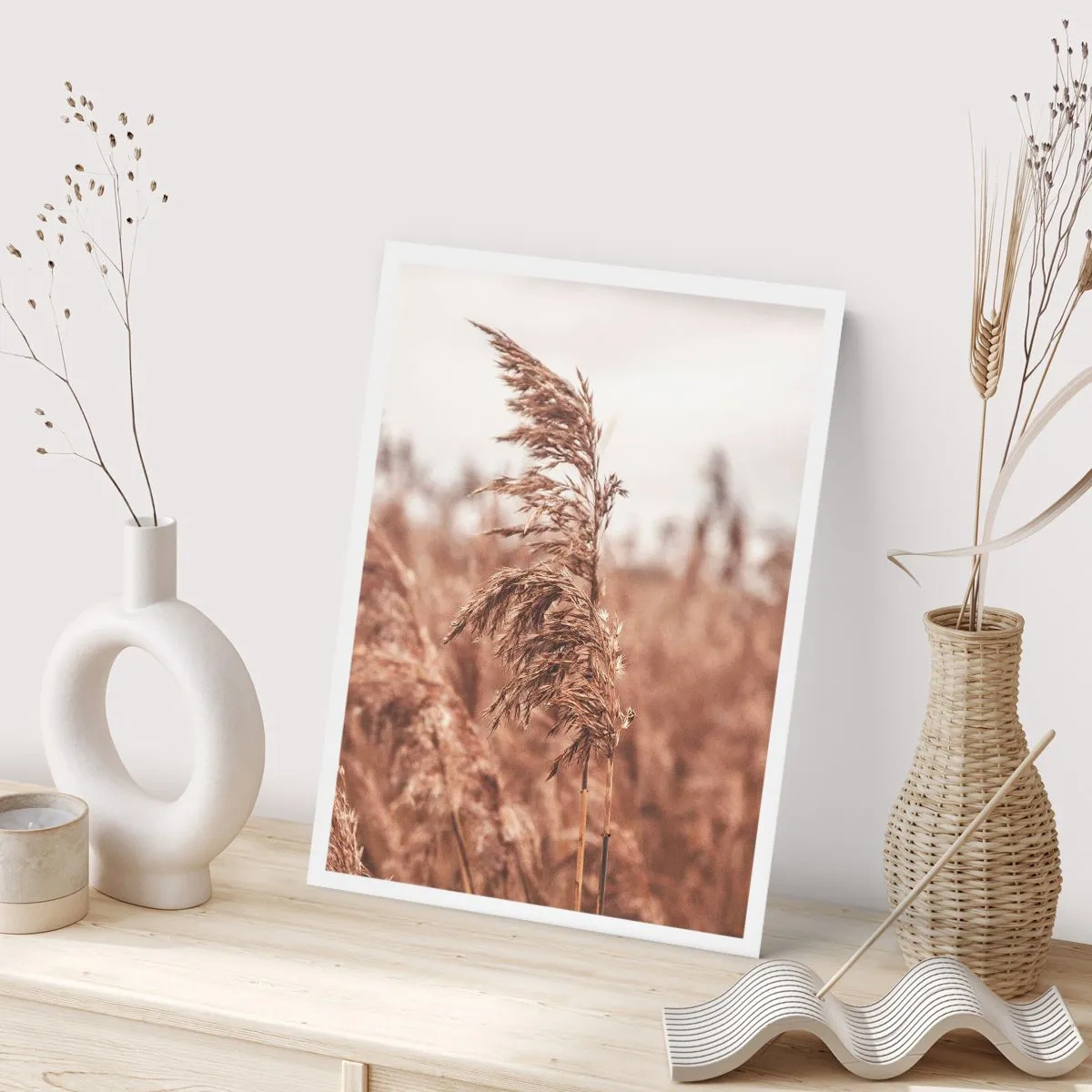 Poster - Auf den Feldern ist es schon Herbst - 61x91 cm