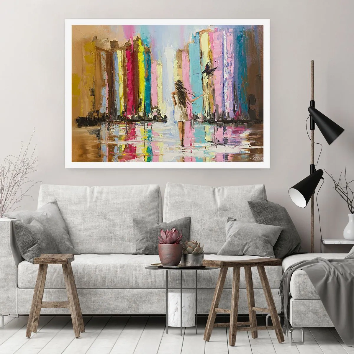 Poster - Folge mir - 70x50 cm