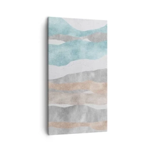 Bild auf Leinwand - Leinwandbild - Studie über Nähe - 45x80 cm