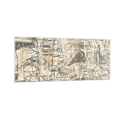 Glasbild - Bild auf glas - Es wartet darauf, entschlüsselt zu werden - 100x40 cm